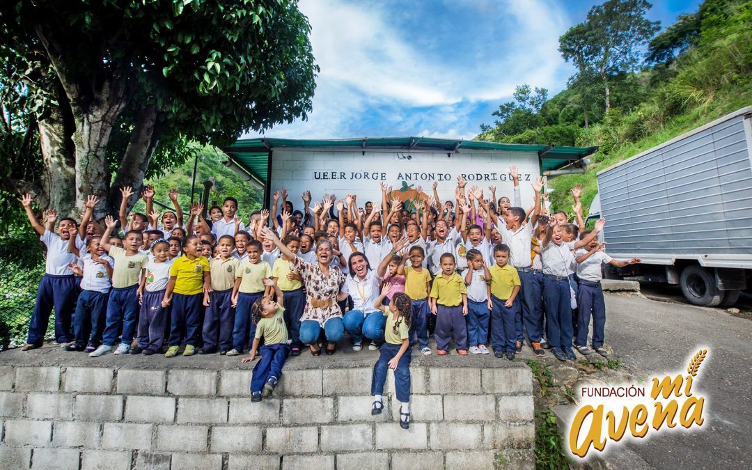 Fundación «Mi Avena» apoya a las escuelas de Venezuela
